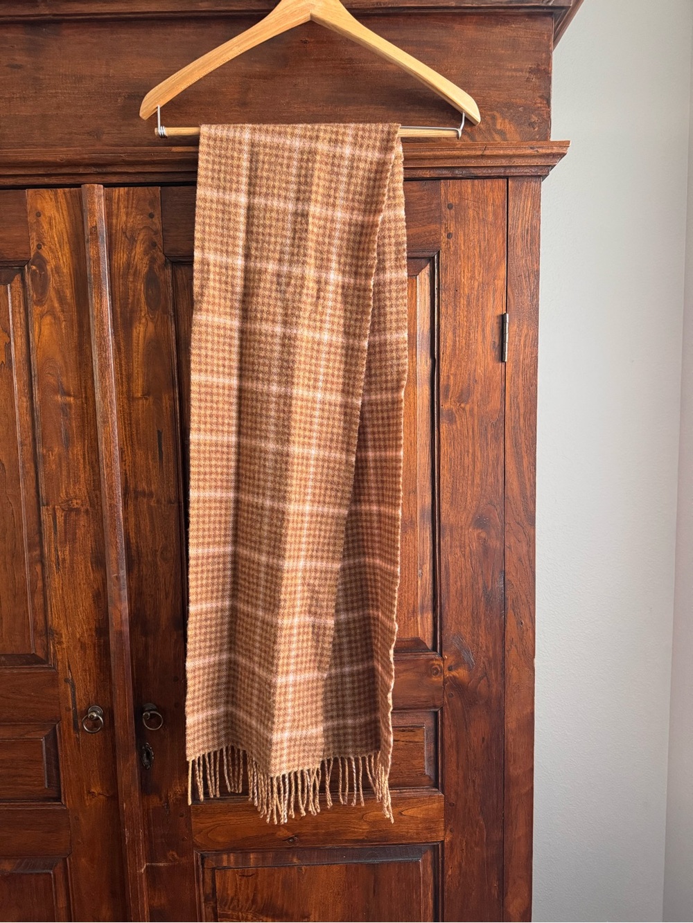 Highland Estate Tweeds Lambswool Plaid Scarf
